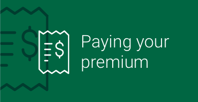 Paying your premium