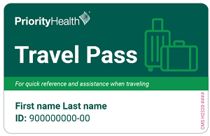 Priority Health Travel Pass
