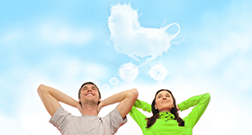 couple dreaming of a baby
