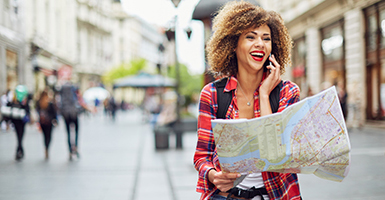 woman-on-phone-with-map