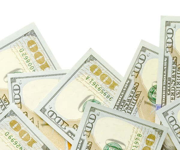 eight hundred-dollar bills