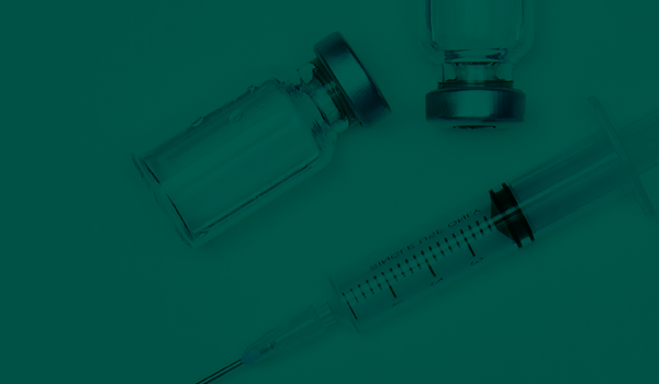 syringes with injection bottles