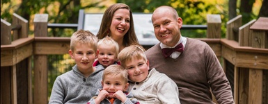 Katherine Swem and family