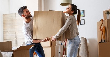 Couple carrying box