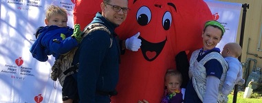 Champion Hannah and family